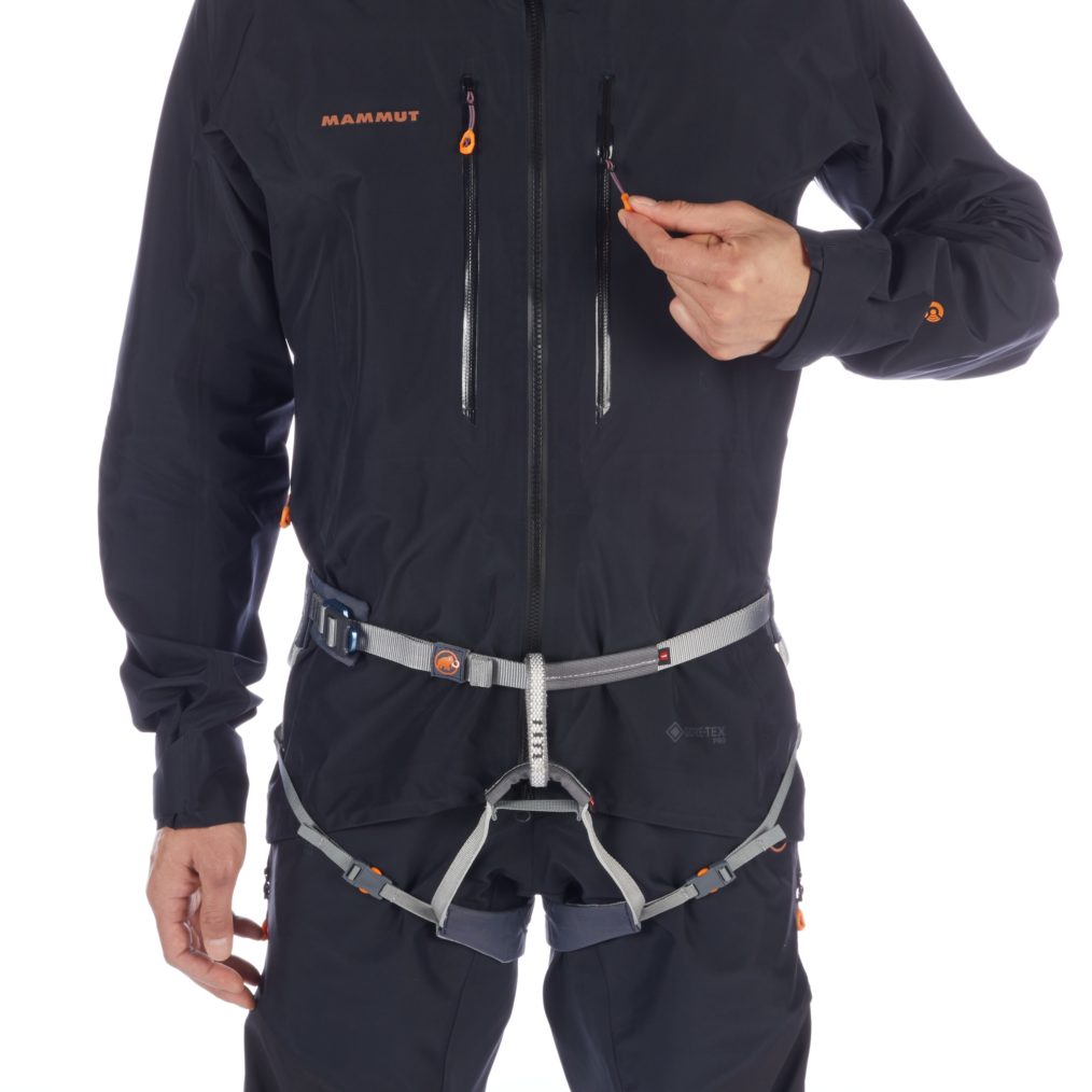 Mammut -napoleon pockets wrong hand