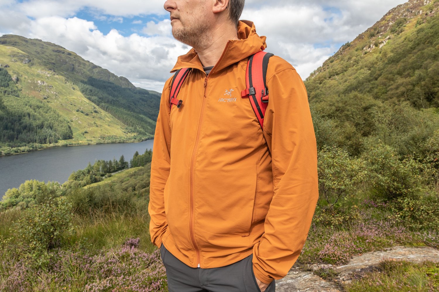 ARC'TERYX GAMMA SL HOODY MEN’S XS Arc'teryx Mens Gamma SL Hoody Black Sapphire