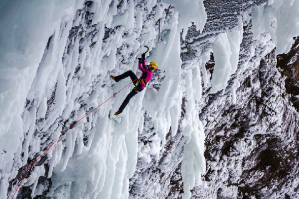 ice climbing